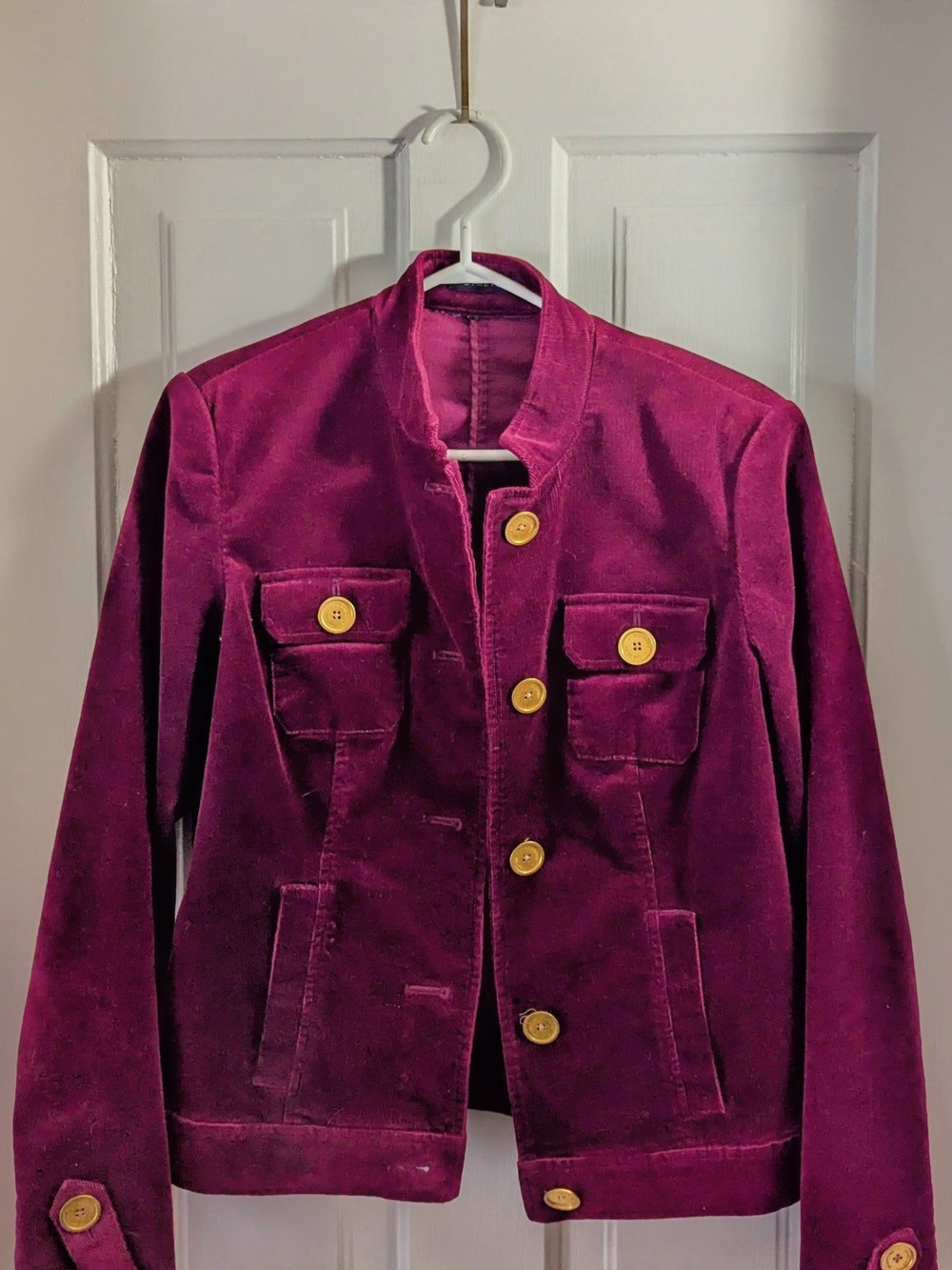 Vintage Burgundy Jones New York Med